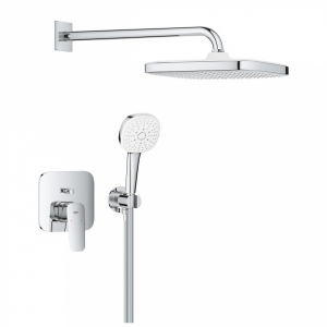 Grohe Cubeo zestaw podtynkowy z deszczownica Tempesta250 1053360000 chrom