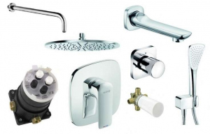 Kludi Ameo zestaw podtynkowy do 3 odbiorników