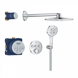Grohe Grohtherm SmartControl 310 2jet zestaw podtynkowy z termostatem 34863000 chrom