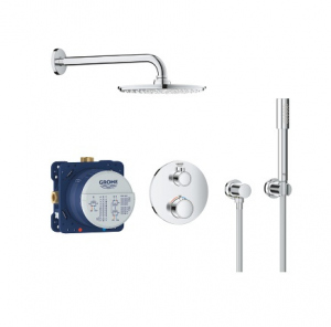 Grohe Grohtherm Rainshower Cosmopolitan 210 zestaw prysznicowy termostatyczny 34732000