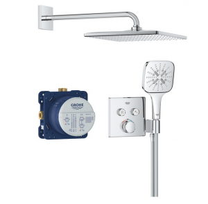 Grohe Grohtherm SmartControl Cube termostatyczny zestaw podtynkowy 34865000 chrom