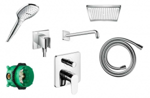 Pakiet pysznicowy podtynkowy Hansgrohe Citterio