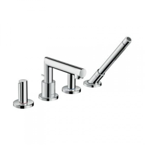 Axor Uno bateria wannowo-prysznicowa 4-otworowa chrom 45444000