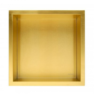 Balneo Wall-Box One Gold / Brass Polka pojedyncza zlota 30x30x7 cm