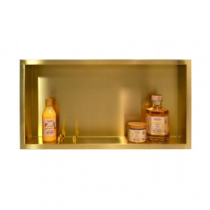 Balneo Wall-Box One Gold / Brass Polka pojedyncza zlota 60x30x7 cm