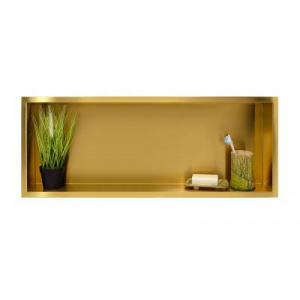 Balneo Wall-Box One Gold / Brass Polka pojedyncza zlota 90x30x10 cm