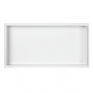 Balneo Wall-Box One NO RIM White Polka pojedyncza biala 60x30x10 cm