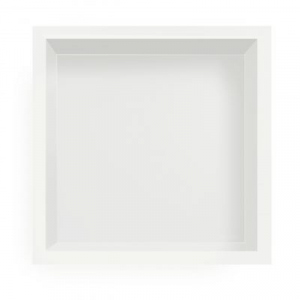 Balneo Wall-Box One White Polka pojedyncza biala 30x30x10 cm