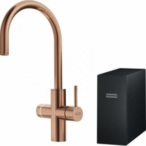 Bateria kuchenna / wielofunkcyjny system do filtracji Franke Mythos Water Hub All in One 160.0731.758 miedziany