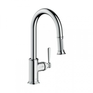 Bateria kuchenna Axor Montreux z wyciąganą wylewką chrom 16581000
