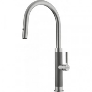 Bateria kuchenna Franke Mythos Masterpiece pull-out spray 115.0711.554 stal szlachetna