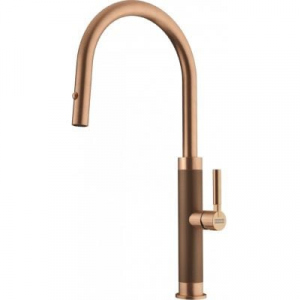 Bateria kuchenna Franke Mythos Masterpiece pull-out spray 115.0711.557 miedziany