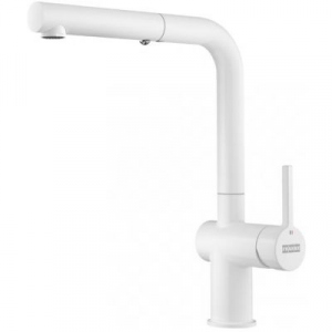 Bateria kuchenna Franke Tap Active L pull out 2 jets Biały mat 115.0653.383