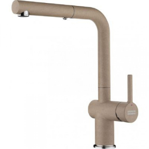 Bateria kuchenna Franke Tap Active L pull out 2 jets Cappuccino 115.0653.389