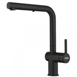 Bateria kuchenna Franke Tap Active L pull out 2 jets Czarny mat 115.0653.382