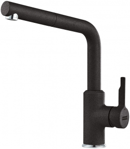 Bateria kuchenna Franke Urban 115.0595.091 onyx z wyciąganą wylewką