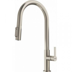 Bateria kuchenna do wody filtrowanej Franke Maris Slim Clear Water J pull-out 120.0736.604 stal optyczna