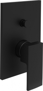 Czarna podtynkowa bateria do wanny Paffoni EFFE EF015NO