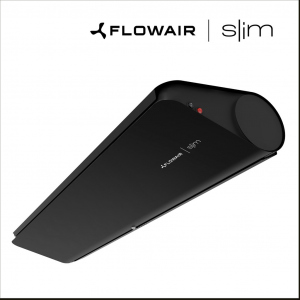 Czarna kurtyna powietrzna Flowair Slim W-100 black 56211