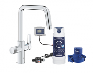 GROHE Blue Pure Eurosmart zestaw startowy bateria z filtrem 30584000 chrom