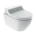 Geberit AquaClean Tuma Comfort urządzenie WC do higieny intymnej stal nierdzewna szczotkowana 146.292.FW.1