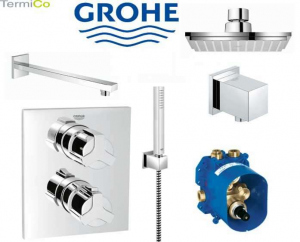 Grohe Allure Euphoria Cube podtynkowy zestaw prysznicowy