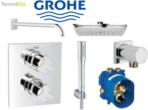 Grohe Allure zestaw prysznicowy podtynkowy Euphoria 150