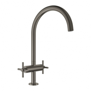 Grohe Atrio bateria kuchenna dwuuchwytowa brushed hard graphite 30362AL0