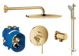 Grohe Essence 310 cool sunrise zestaw podtynkowy