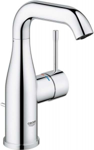 Grohe Essence M bateria umywalkowa z korkiem chrom 24173001