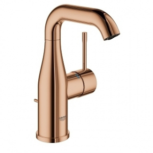 Grohe Essence M bateria umywalkowa z korkiem warm sunset 24173DA1