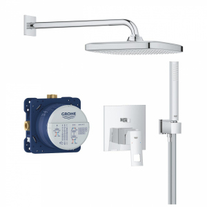 Grohe Eurocube podtynkowy zestaw z deszczownica Tempesta 250 25289000 chrom