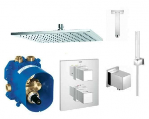 Grohe Grohtherm Cube zestaw podtynkowy 300