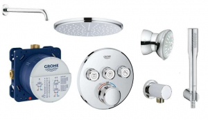 Grohe Grohtherm Smartcontrol 210 zestaw podtynkowy 3odb.