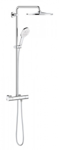 Grohe Rainshower 310 SmartActive shower system 26647LS0 moon white chrom