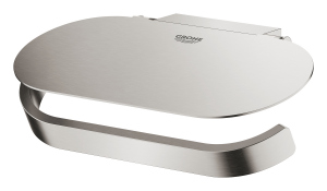 Grohe Selection uchwyt na papier z klapka 41069DC0 stal nierdzewna