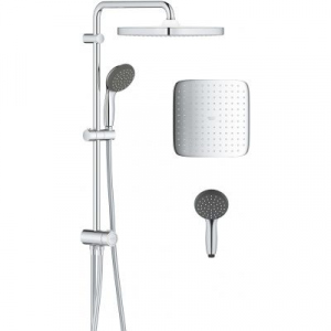 Grohe Vitalio Start System 250 Cube zestaw prysznicowy ścienny z deszczownicą 26698000