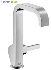 HANSGROHE Axor Citterio Jednouchwytowa bateria umywalkowa z wysoką wylewką, bez korka 39037000