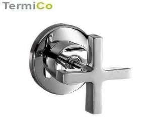 Hansgrohe Axor Citterio Zawór odcinający podtynkowy z uchwytem krzyżowym, element zewnętrzny 39965000
