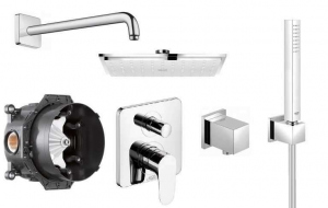 Hansgrohe Citterio M podtynkowy zestaw z deszczownicą 250