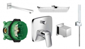 Hansgrohe Logis 230 prysznicowy zestaw podtynkowy