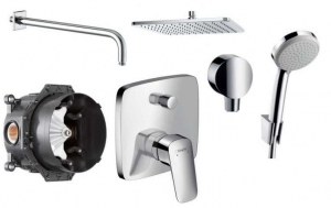 Hansgrohe Logis 300 podtynkowy zestaw prysznicowy