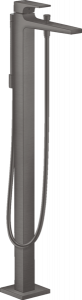 Hansgrohe Metropol kolumna wannowa czarny chrom szczotkowany 32532340