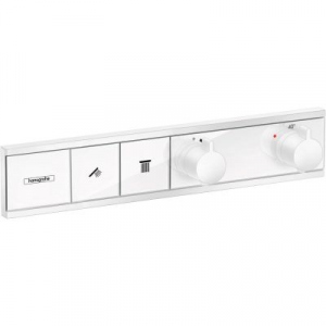 Hansgrohe RainSelect bateria wannowo-prysznicowa podtynkowa termostatyczna biały mat 15380700