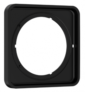 Hansgrohe ShowerSelect Comfort Q Rozeta przedluzajaca 5 mm Czarny Matowy 13613670