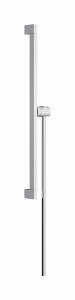 Hansgrohe Unica Drazek prysznicowy E Puro 65 cm z suwakiem EasySlide i wezem przysznicowym Isiflex 160cm Chrom 24404000