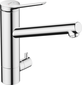 Hansgrohe Zesis M33 bateria kuchenna do podłączenia pralki lub zmywarki 74808000 chrom