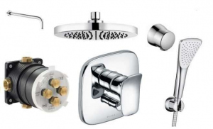 Kludi Ambienta kompletny podtynkowy zestaw prysznicowy