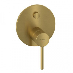 Kludi Bozz podtynkowa bateria wannowa do 88022 zloty szczotkowany 38759N076