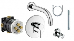 Kludi Bozz 2 zestaw podtynkowy do wanny z wylewką